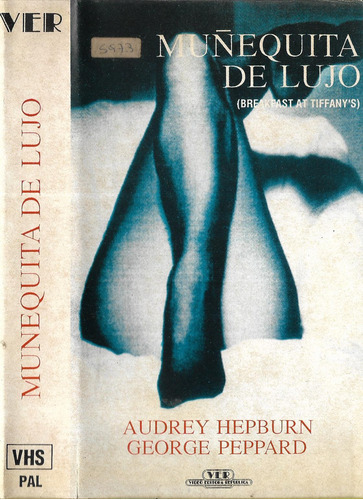 Muñequita De Lujo Vhs Audrey Hepburn George Peppard