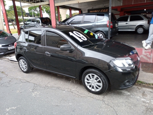 Imagem 2 de 12 de Renault Sandero 2019 1.0 12v Authentique Sce 5p