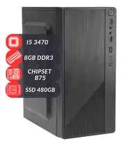 Comprar Pc Cpu Intel I5 3470 Placa B75 8gb Ssd 480gb 200w Adapt Wifi