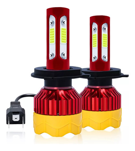 Kit De Faros Led H4 H13 9004 9007 Alta Y Baja 18000lm