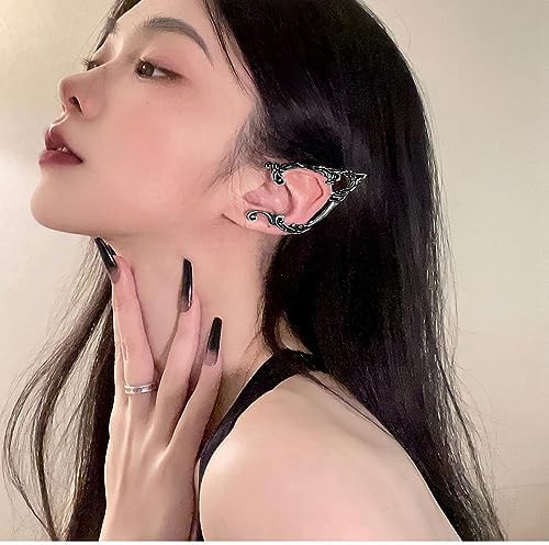 1 Par De Pendientes De Elfo Con Clip De Elfo Vintage En Cart