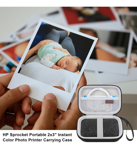 Funda De Transporte Elonbo Para Impresora Portátil 2x3 Hp Sp