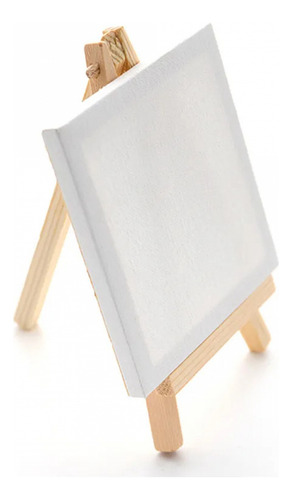 Minitablero De Dibujo De 10 X 10 Cm Con Soporte De Madera