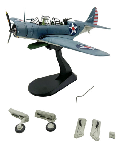 Modelo De Avión De De Metal A Escala 1:72, Modelo Fundido A