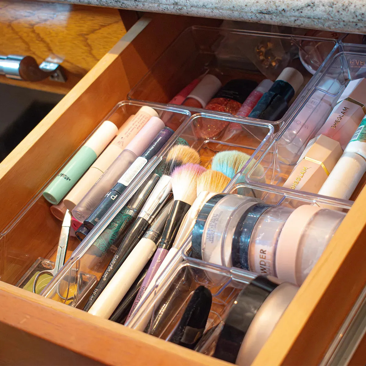 Amobox Kit Organizador de Acrílico para Maquiagem e Gavetas com 21 — miniatura 2