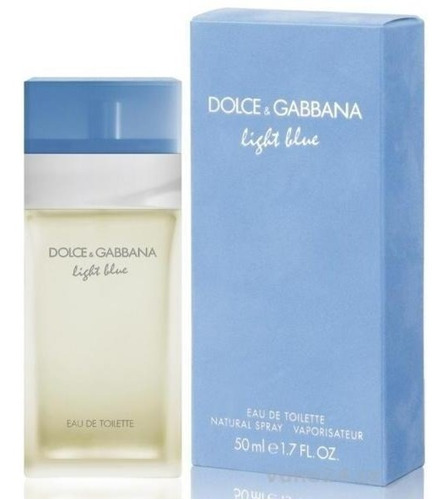 Perfume Light Blue Edt Feminino 50ml Dolce E Gabbana