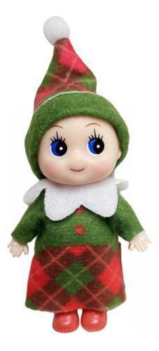 4 Boneca De Natal Elfo Novidade Decoração De Elfo De Natal