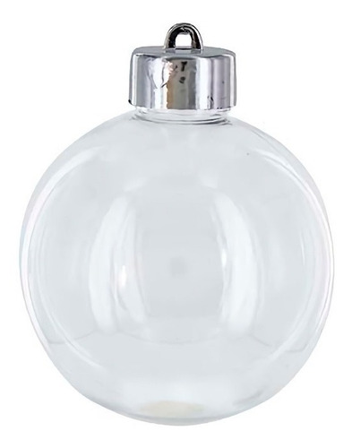 Esfera Navidad Transparente Personalizar