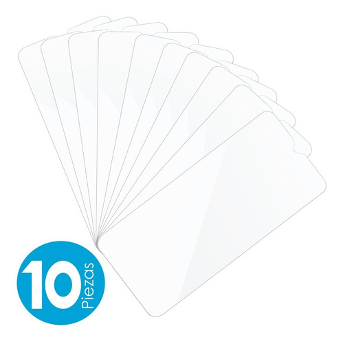Imagen 1 de 3 de 10 Piezas Mica Cristal 9h Templado Modelos Samsung Galaxy