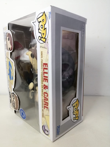 Funko Pop Ellie & Carl Boda 2 Pack Up Disney Pop In A Box Ex