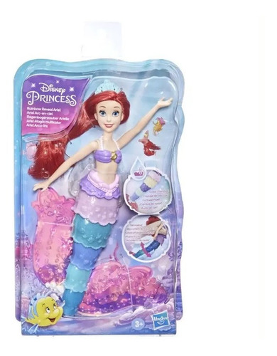 Muñeca Disney Princesas Magia Multicolor Ariel Hasbro