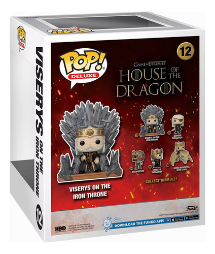 Funko Pop! Deluxe #12 - House Of The Dragon - Viserys Targar