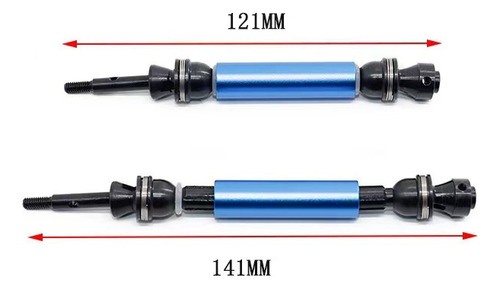 1 Pair Of Rc Remote Control Car Drive Shaft Cvd 1/10