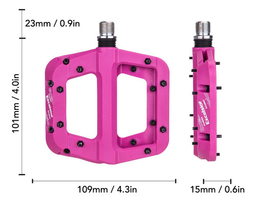 Pedales De Bicicleta Mtb Antideslizantes Para Bicicleta De M