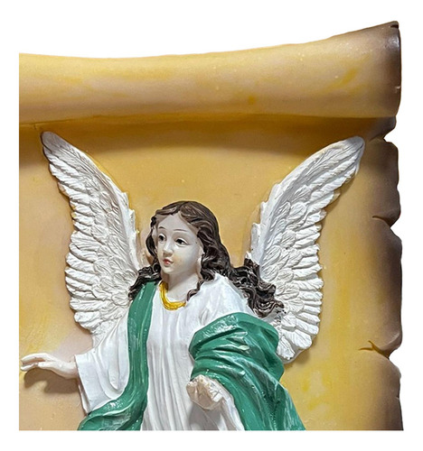 Estatuilla De Resina De Ángel Religioso, Ornamento De