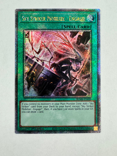 Sky Striker Mobilize - Engage! Blmr-en091 Quarter Century
