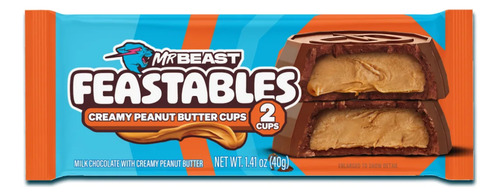 Feastables Mr Beast Peanut Butter Cups 40g
