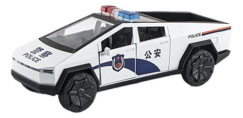Coche De Juguete Para Niños De Seguridad Pública 1:32