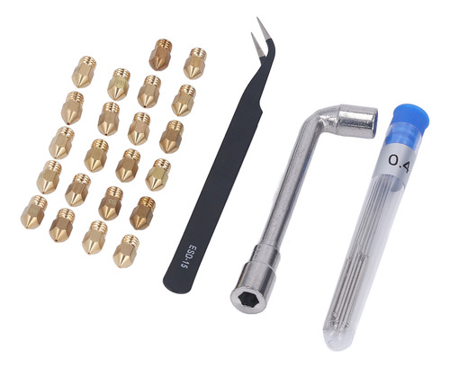 Juego De Boquillas Para Impresora 3d Mk8, Robusto Kit De Boq