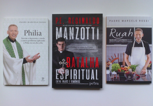 Batalha Espiritual+ Kit Philia + Ruah = 3 Livros Novos §