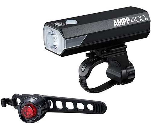 Cat Eye - Ampp400 Usb Recargable Linterna De La Bici / Orb-r