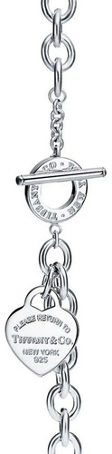 Pulseira Com Fecho E Coração Prateada + Saquinho De Veludo
