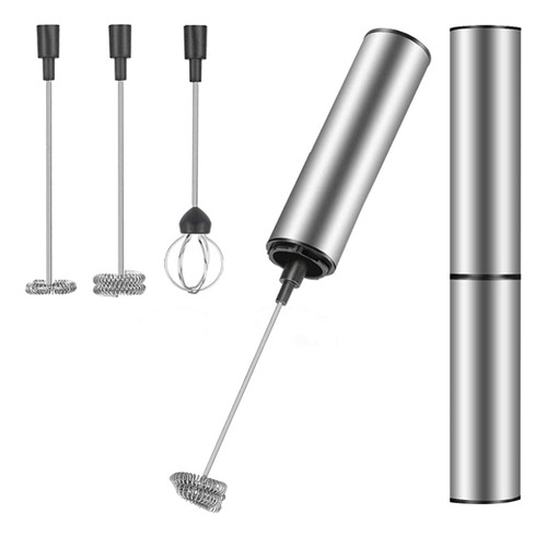 Batidor De Café Portátil Milk Frother, Batidor Eléctrico, Us