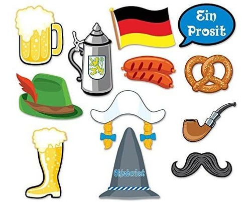 Imagen 1 de 2 de Oktoberfest Surtido De Diseños De Fotos Divertidas Signos -