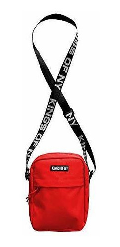 Reyes De Ny Logo Hombres Pequeño Pasaporte Viaje Crossbody S