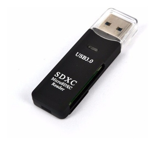 Imagem 5 de 6 de Leitor De Cartão Usb 3.0 Adaptador Micro Sd / Sdxc 5gbps