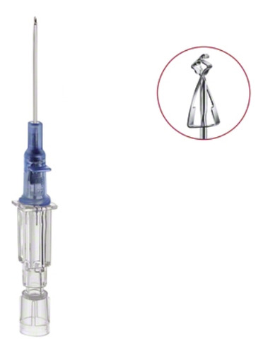 Catéter Iv B-braun Introcan Poliuretano 24g 50u