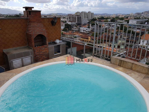 Imagem 2 de 21 de Cobertura Com 3 Dormitórios, 197 M² - Venda Por R$ 468.000,00 Ou Aluguel Por R$ 2.250,00/mês - Praça Seca - Rio De Janeiro/rj - Co0045