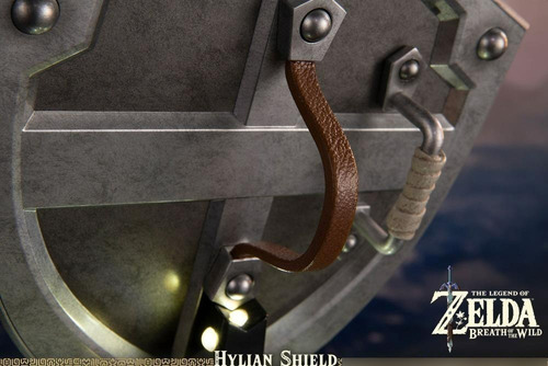El escudo Hylian de Zelda Breath of the Wild encabeza las 4 primeras figuras