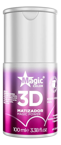 Gloss Matizador Magic Power Efeito Perola 100ml Magic