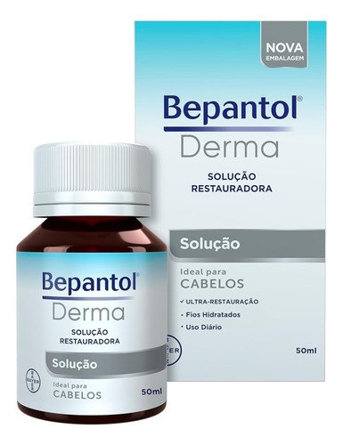 Restaurador Capilar Líquido C/ Óleo De Rícino Bepantol Derma