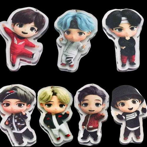 Llavero Coreano De Moda Kpop Tiny Tan J Hope (2pz)