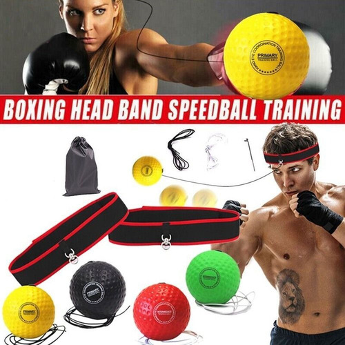 Cabezal Para Ejercicio Speed Reflex Fight Ball Boxeo