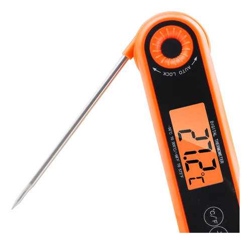 L Sonda Plegable Fahrenheit Sonda De Termómetro De Carne