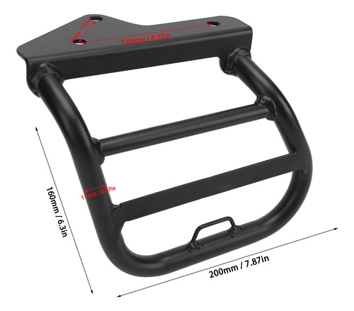 Suporte Lateral Para Motocicletas, Bolsa Esquerda, Suporte F
