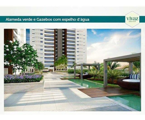 Apartamento Com 3 Dormitórios À Venda, 96 M² Por R$ 750.000,00 - Vivaz Home Resort - Bauru/sp - Ap1809