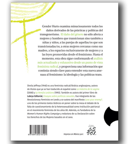 Imagen 2 de 2 de Gender Hurts, El Género Daña, De Sheila Jeffreys
