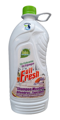 Shampoo Full Fresh Alfombras Tapizado - L a $10200