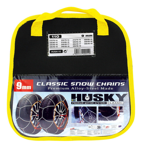 Cadenas De Nieve 9 Mm Husky Advance Sumex Husa110 Kn110