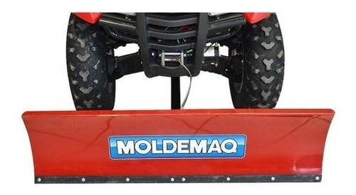 Imagem 6 de 9 de Lâmina Niveladora Frontal Atv Com Guincho 3000 Lbs Moldemaq