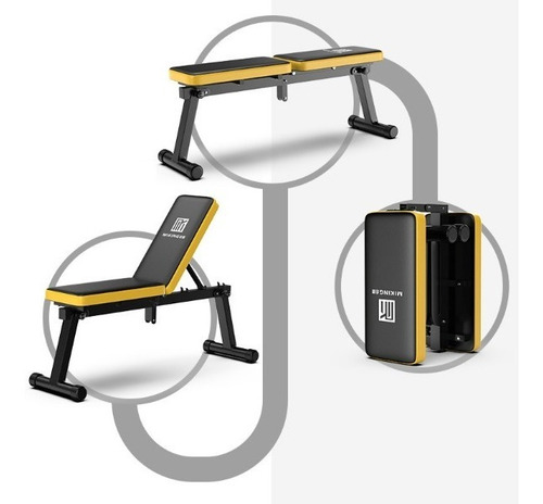 Banco Ajustable Plegable Sop Piernas Miking C-b08