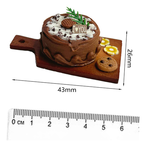 Artesanía De Comida En Miniatura 3d Escala 1:6 Estilo I
