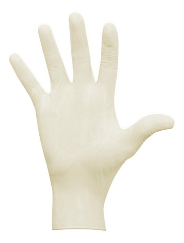 Imagen 2 de 10 de Guantes De Látex Descartables - (1x100 Un) - Mediglove