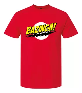 Playera Bazinga! Show The Big Bang Theory Sheldon Clásico