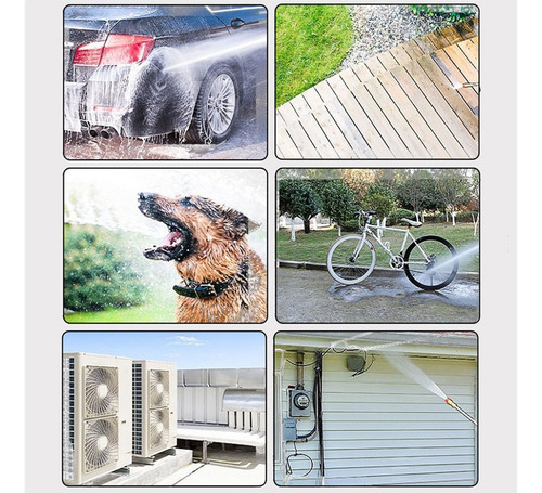 Imagen 3 de 10 de Arandela Protable De Alta Presión 60 Bar 1000w 88v 2xbatería