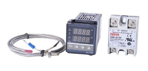 Termostato Control De Temperatura Digital Rexc100 Ssr Y K